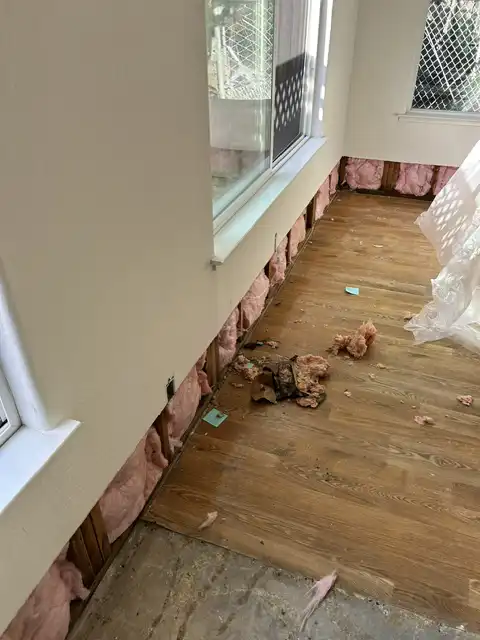 Small drywall repair & matching skip trowel texture 2026 project photo